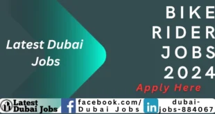 Bike Rider Jobs in DUbai 2024 | Dubai jobs