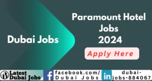 Paramount Hotel Jobs in Dubai