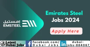 Emirates Steel Jobs in Dubai