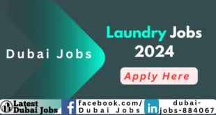 Laundry Jobs in Dubai