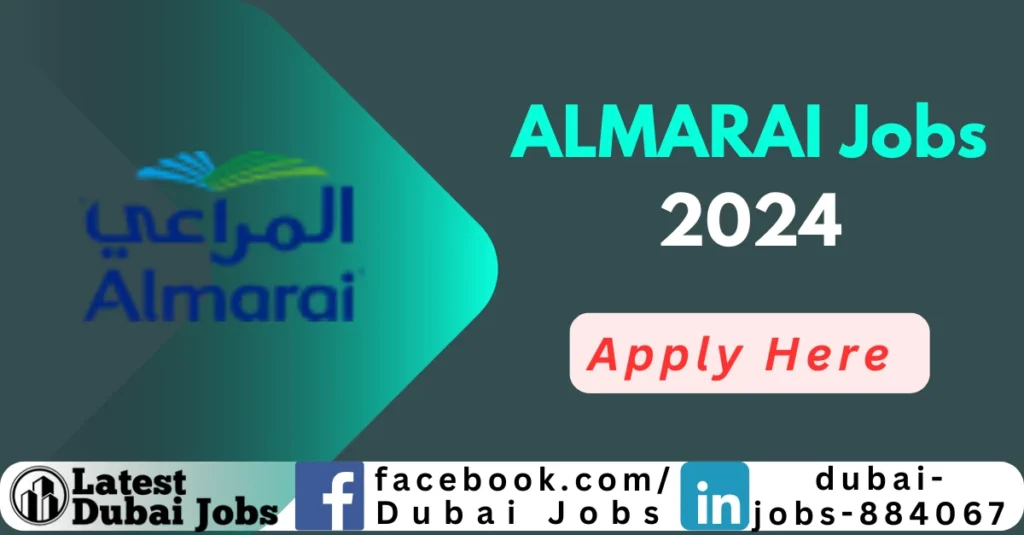 Almarai Jobs in Saudi Arabia