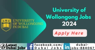 The University of Wollongong Dubai Jobs