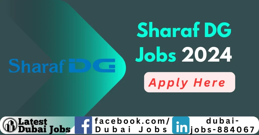 Sharaf DG Jobs