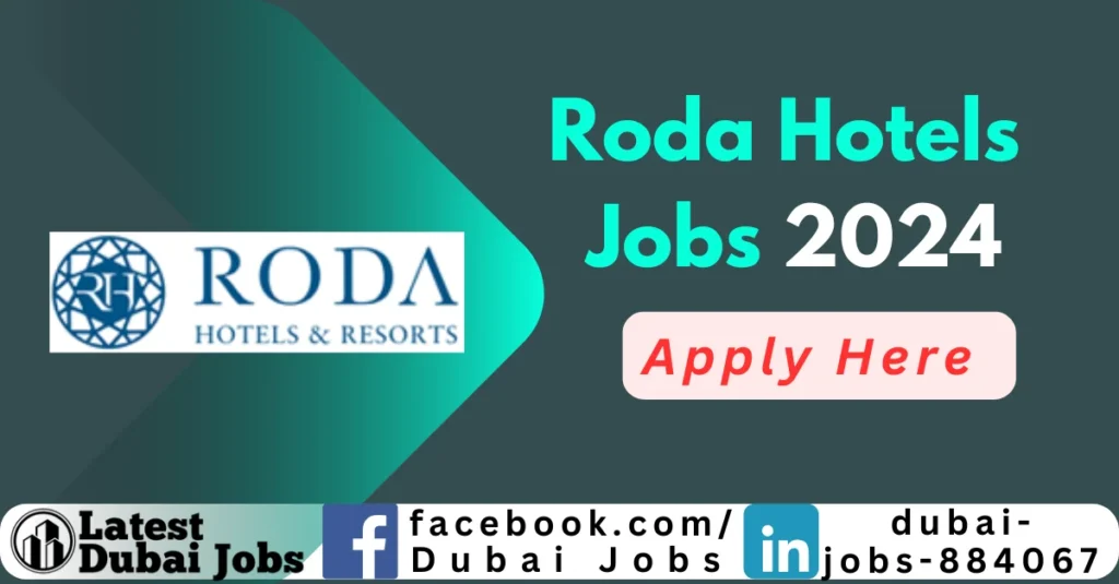 Roda Hotels Jobs