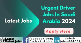 Urgent Drivers Jobs